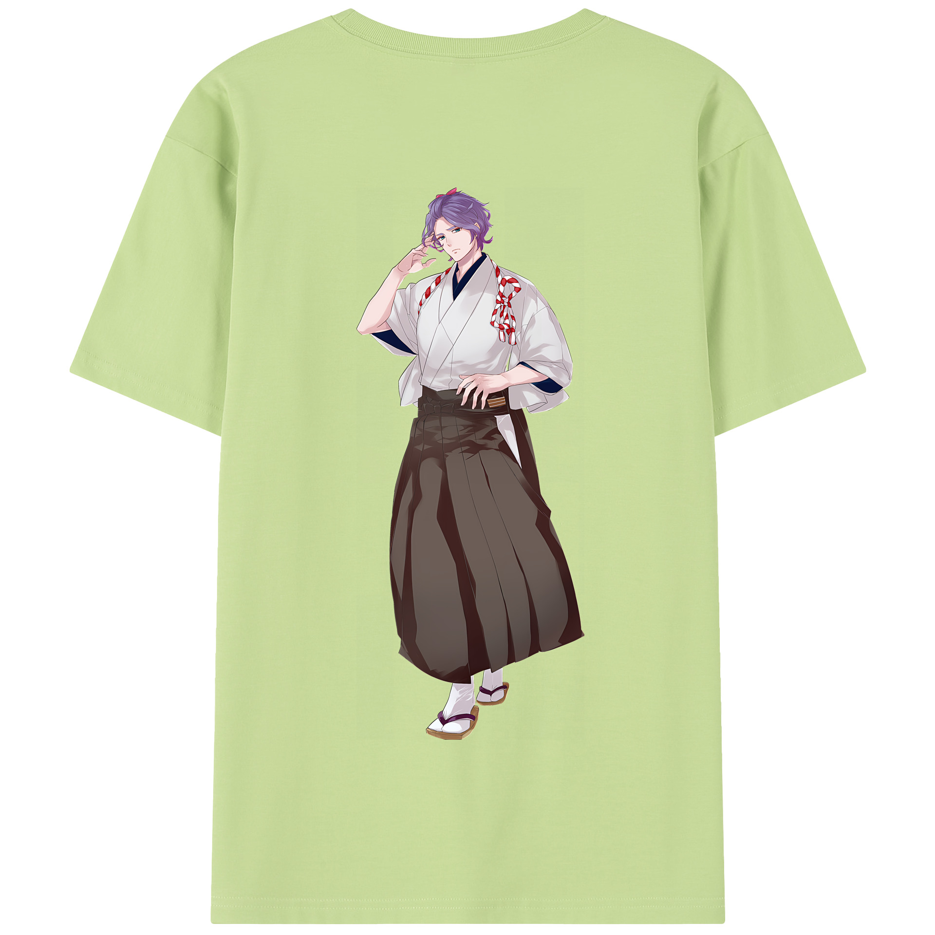 （画像用） 刀剣乱舞 Touken Ranbu 綿100％半袖Tシャツ（背面プリント）